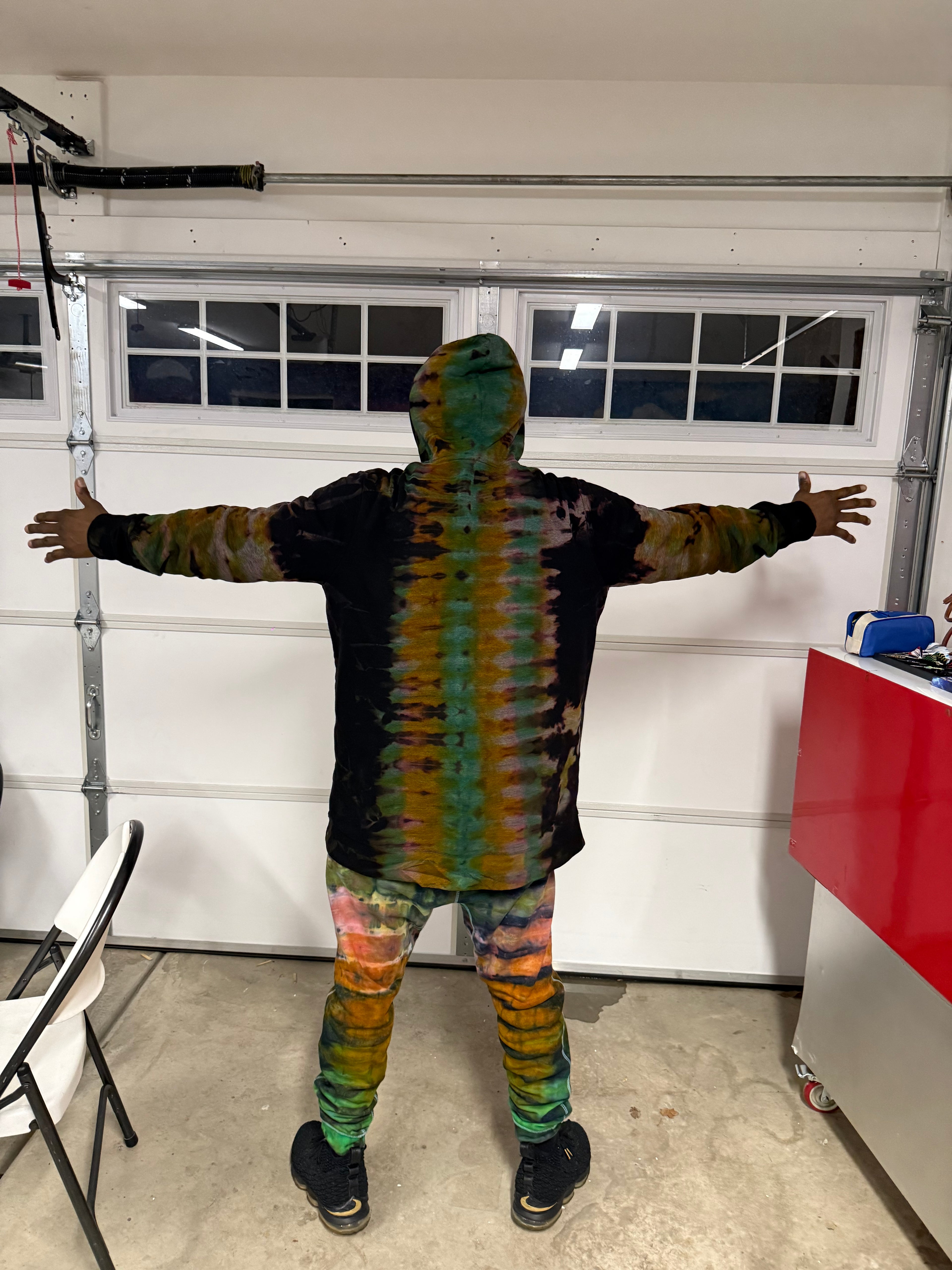 Long Sleeve hoodie Sweatsuit.