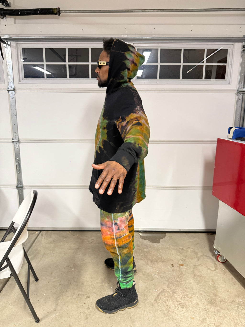 Long Sleeve hoodie Sweatsuit.